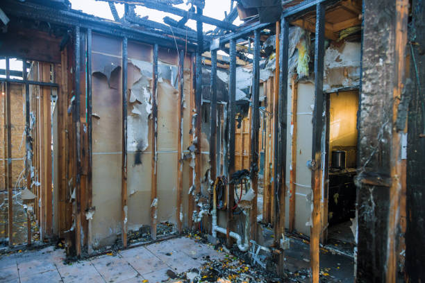 Professional Emergency Fire Cleanup technician working in Veneta, OR